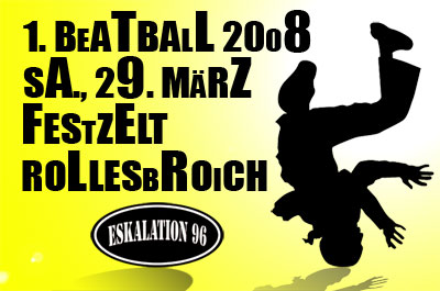 Beatball 29. März im Festzelt in Rollesbroich